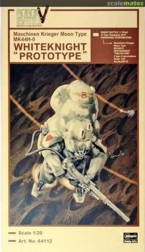 Moon Type MK44H-0 Whiteknight 1:20 Hasegawa 64112