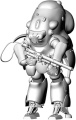 Zdjęcie dodatkowe produktu Moon Type MK44H-0 Whiteknight 1:20 Hasegawa 64112