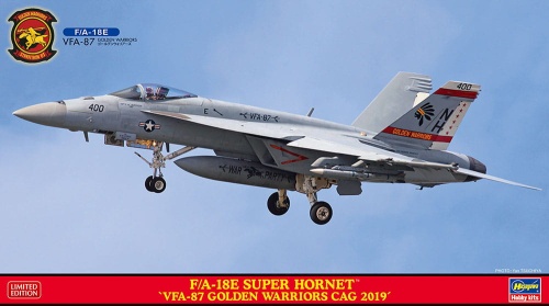 F/A-18E Super Hornet VFA-87 Golden Warriors CAG 2019 1:72 Hasegawa 02417