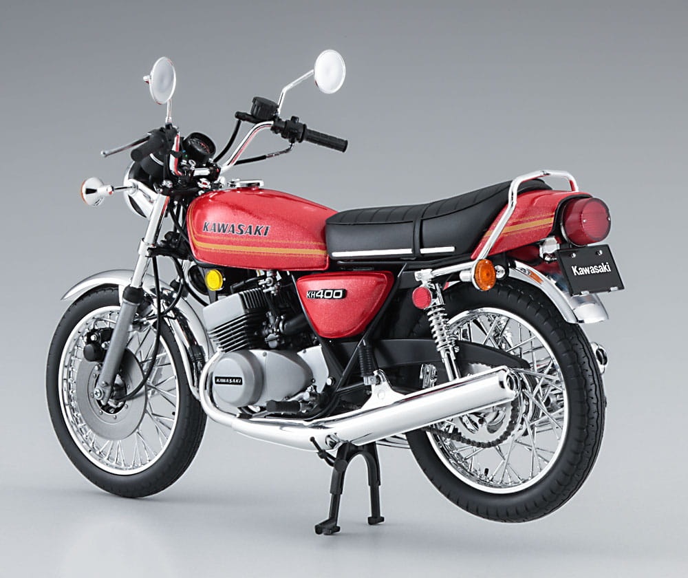 Zdjęcie dodatkowe produktu Kawasaki KH400-A3/A4 (1976/77) 1:12 Hasegawa 21754
