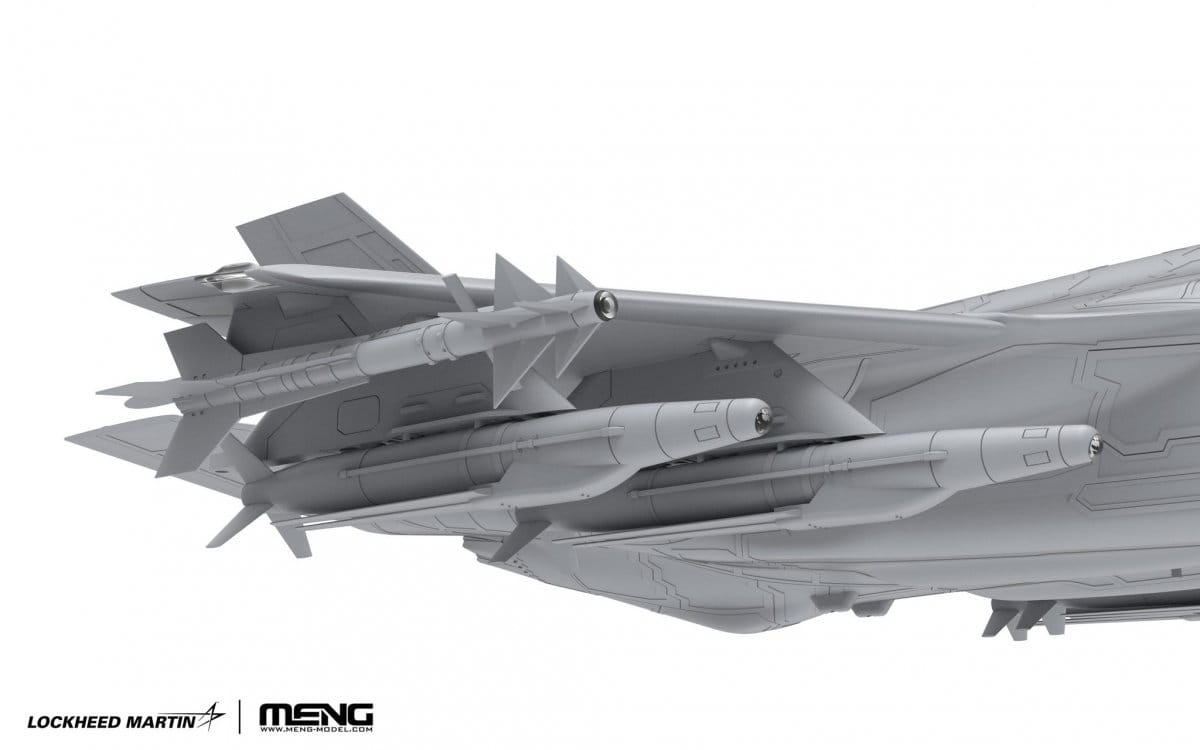 Zdjęcie dodatkowe produktu Lockheed Martin F-35 I ADIR (Israeli Air Force) 1:48 Meng LS018