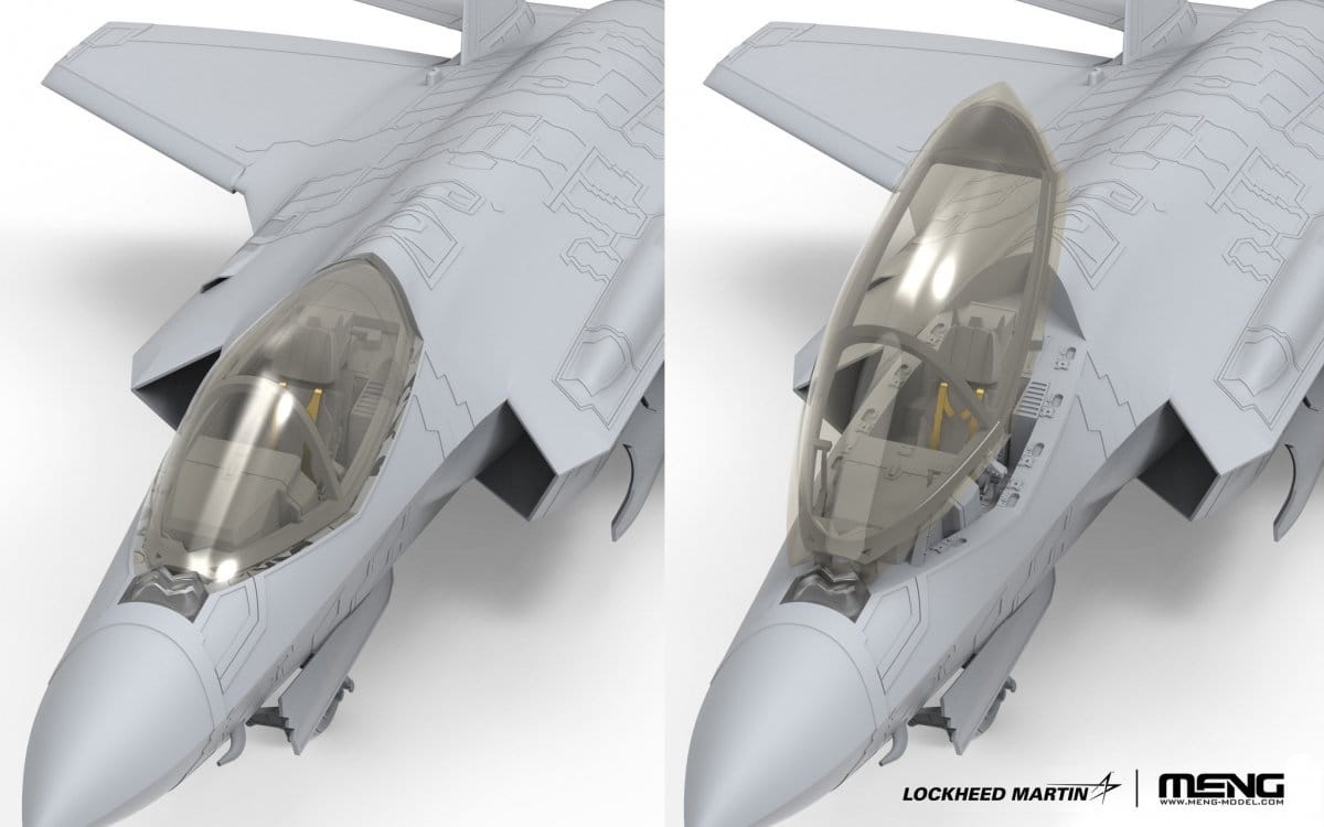 Zdjęcie dodatkowe produktu Lockheed Martin F-35 I ADIR (Israeli Air Force) 1:48 Meng LS018