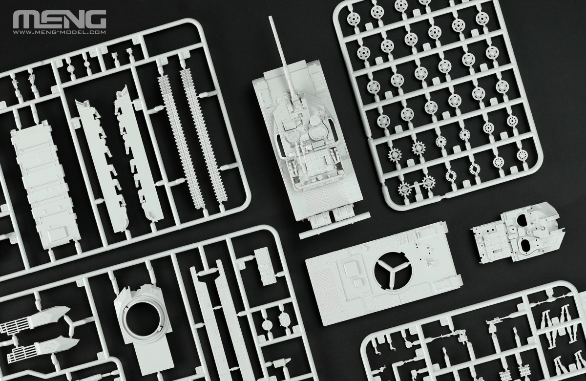 Zdjęcie dodatkowe produktu PLA ZTQ15 Light Tank 1:72 Meng 72001