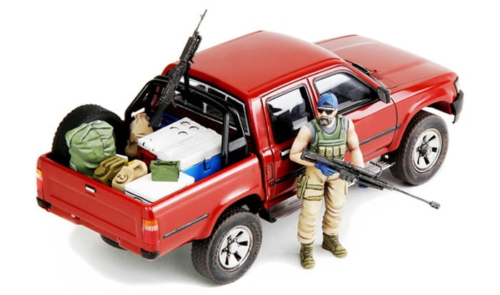 Zdjęcie dodatkowe produktu Pick Up with Equipment 1:35 Meng VS002