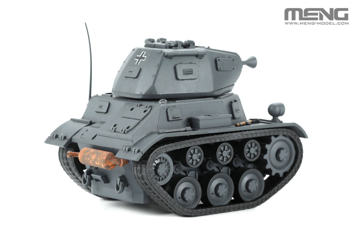 Zdjęcie dodatkowe produktu World War Toons Panzer II German Light Tank Meng WWT019