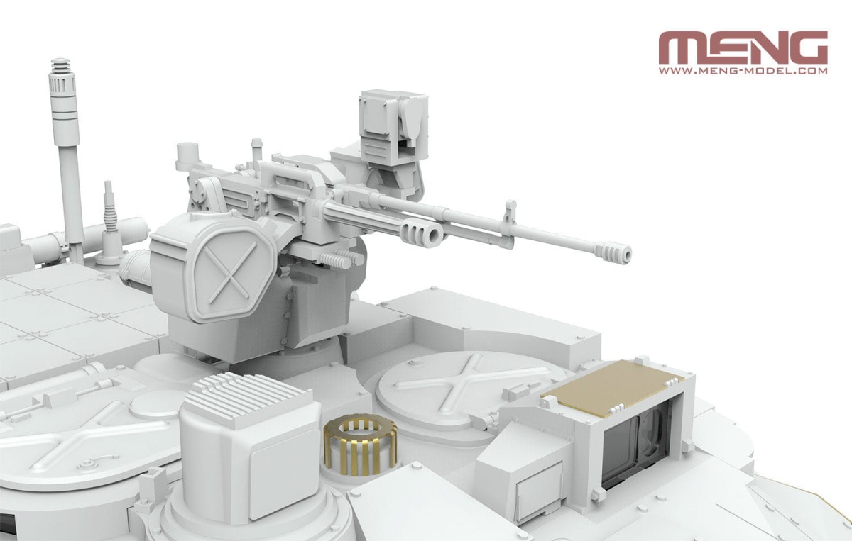 Zdjęcie dodatkowe produktu PLA ZTQ15 Light Tank w/Add-on Armor 1:35 Meng TS050