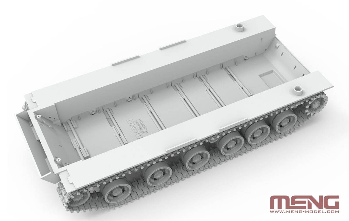 Zdjęcie dodatkowe produktu PLA ZTQ15 Light Tank w/Add-on Armor 1:35 Meng TS050