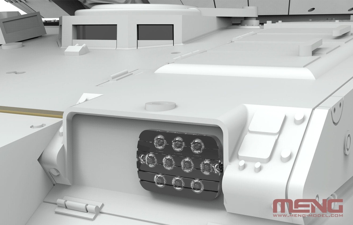 Zdjęcie dodatkowe produktu PLA ZTQ15 Light Tank w/Add-on Armor 1:35 Meng TS050