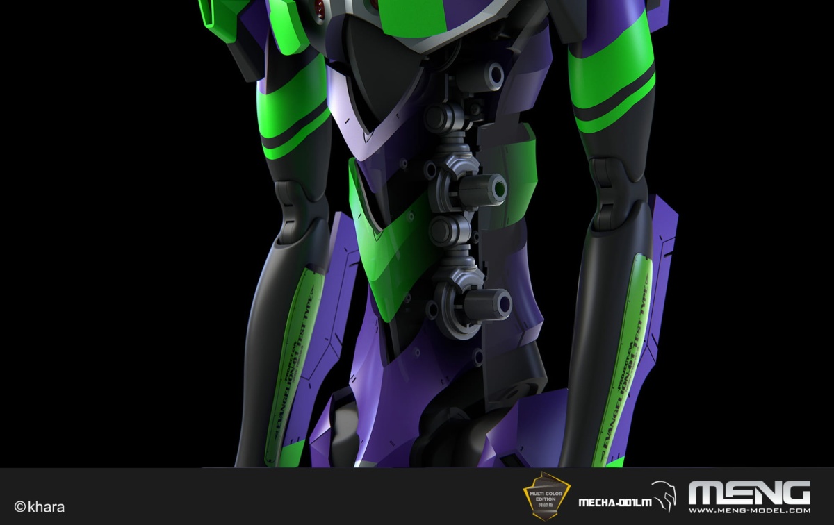Zdjęcie dodatkowe produktu Evangelion Test Type-01 Ver. 1.5 (Multi Color Edition) Meng MCH001LM
