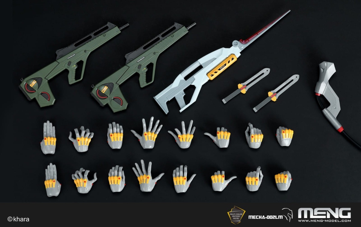 Zdjęcie dodatkowe produktu Multipurpose Humanoid Decisive Weapon, Artificial Human Evangelion Production Model-02 Ver.1.5 (Multi-color Edition) Meng MCH002LM