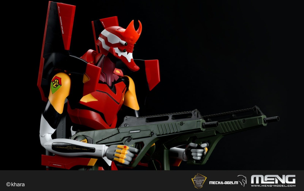 Zdjęcie dodatkowe produktu Multipurpose Humanoid Decisive Weapon, Artificial Human Evangelion Production Model-02 Ver.1.5 (Multi-color Edition) Meng MCH002LM