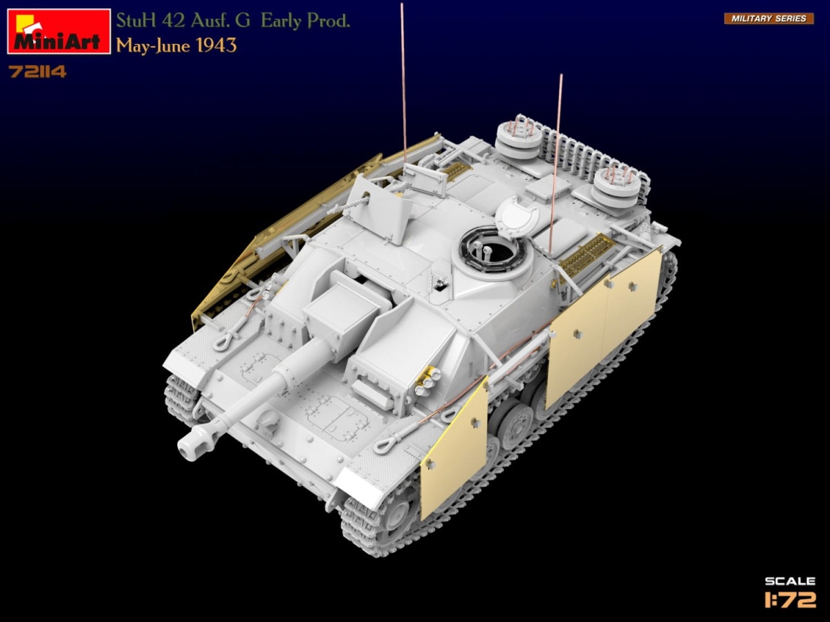 Zdjęcie dodatkowe produktu StuH 42 Ausf. G Early Prod 1:72 MiniArt 72114