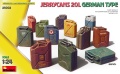Zdjęcie główne produktu Jerrycans 20l German Type 1:24 MiniArt 24002