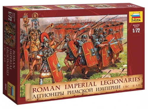Legioniści imperium rzymskiego i wiek p.n.e. - ii wiek n.e. 1:72 Zvezda 8043