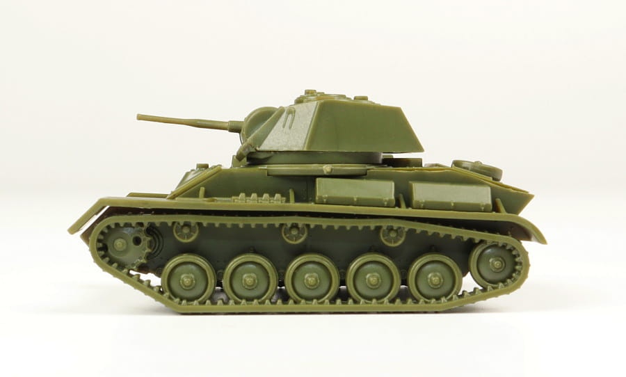 Zdjęcie dodatkowe produktu Radziecki czołg lekki t-80 1:100 Zvezda 6295