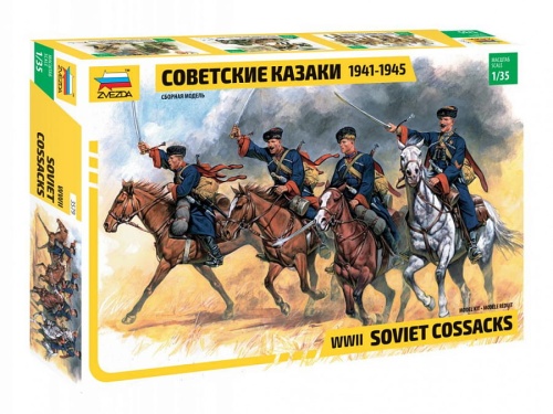 Sowieccy kozacy 1941-1945 1:35 Zvezda 3579
