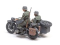 Zdjęcie dodatkowe produktu KS600 Motorcycle and Sidecar 1:35 Tamiya 35384