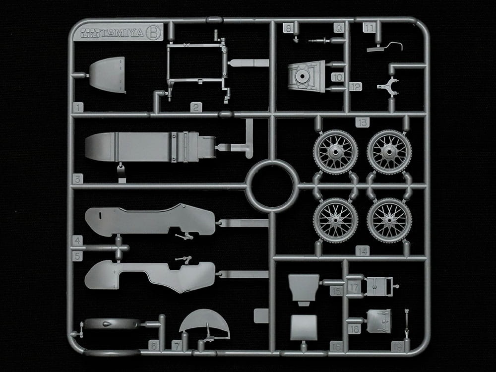 Zdjęcie dodatkowe produktu KS600 Motorcycle and Sidecar 1:35 Tamiya 35384