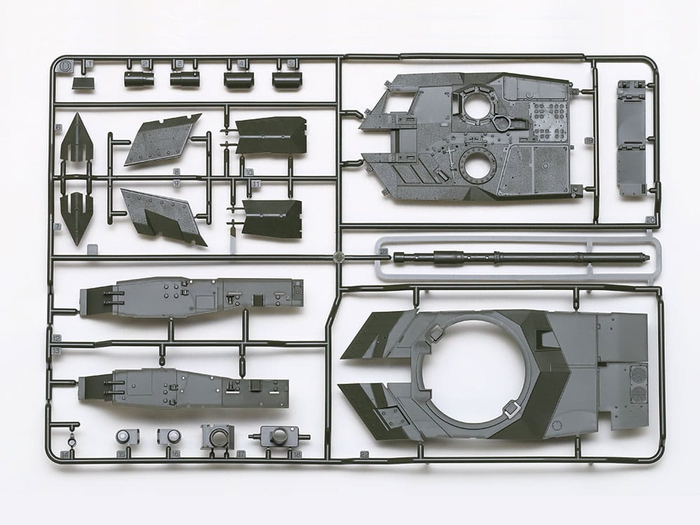 Zdjęcie dodatkowe produktu Leopard 2 A7V 1:35 Tamiya 35387