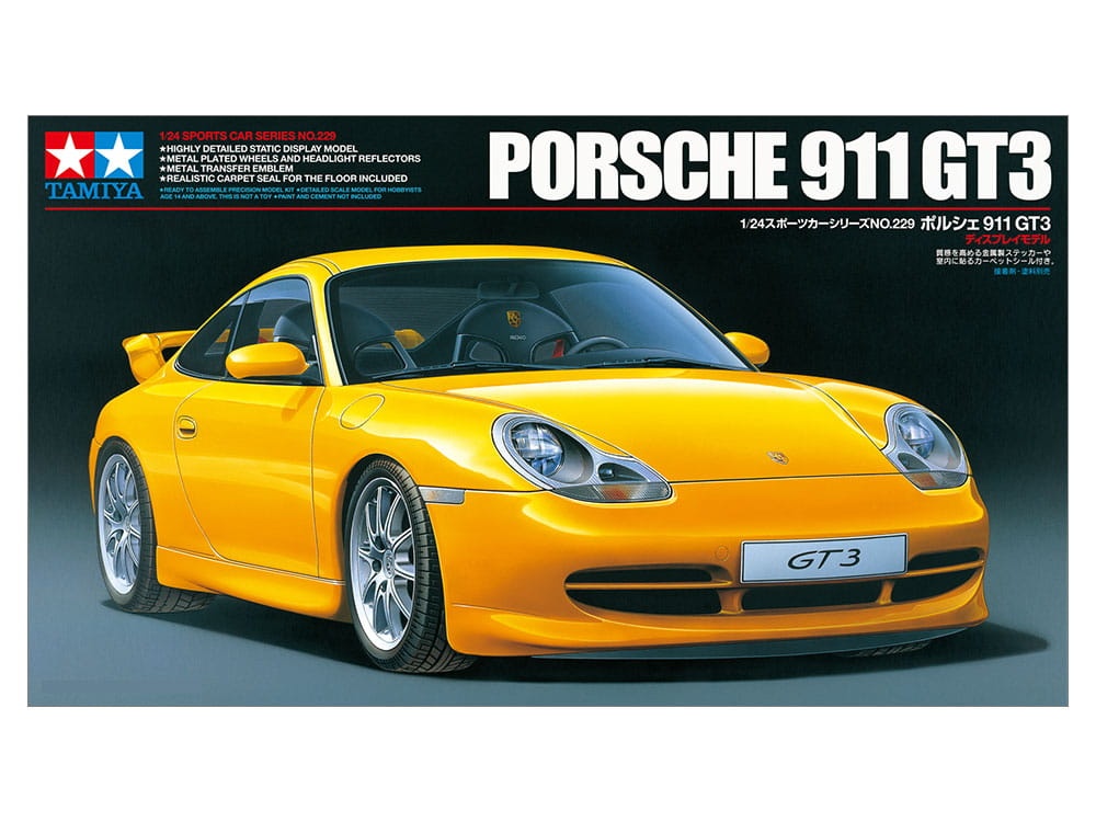 Zdjęcie główne produktu Porsche 911 GT3 1:24 Tamiya 24229
