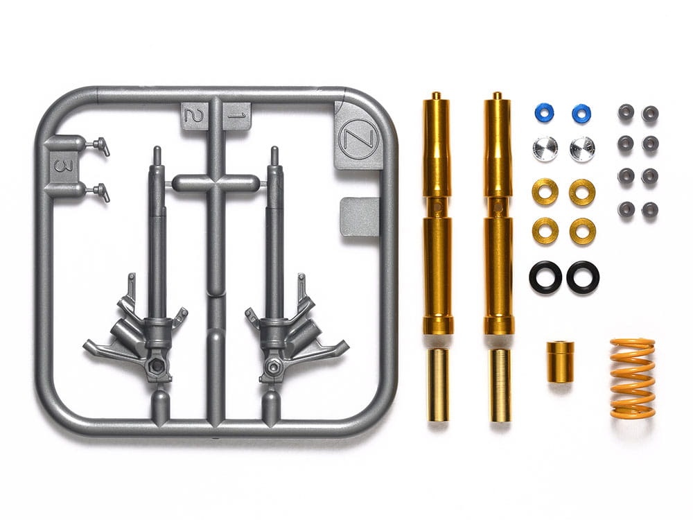 Zdjęcie główne produktu Honda CBR1000RR-R front fork set 1:12 Tamiya 12690