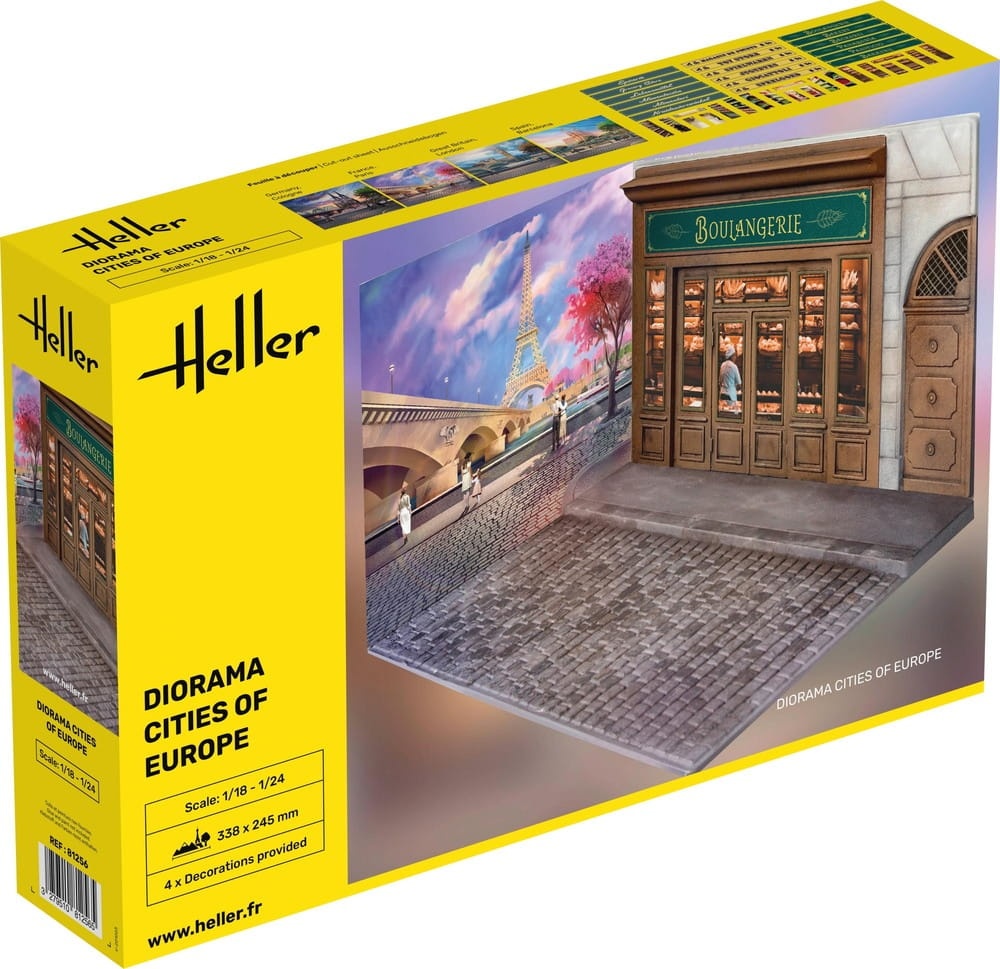 Zdjęcie główne produktu Diorama Cities of Europe 1:24 Heller 81256