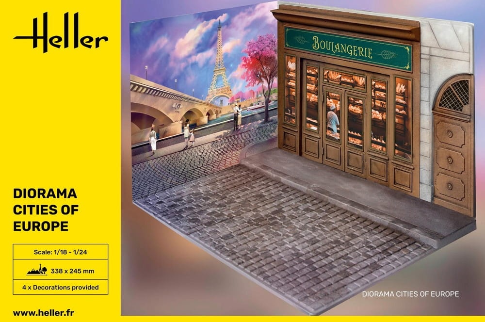 Zdjęcie dodatkowe produktu Diorama Cities of Europe 1:24 Heller 81256