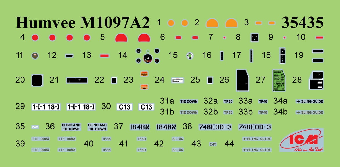 Zdjęcie dodatkowe produktu Humvee M1097A2 1:35 ICM 35435