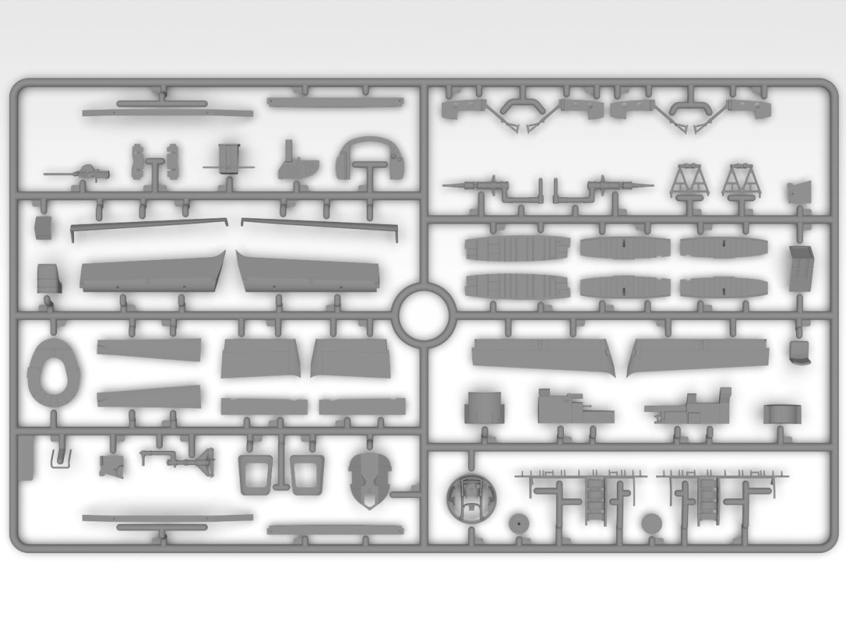 Zdjęcie dodatkowe produktu B-26B Marauder with USAAF Pilots and Ground Personnel 1:48 ICM 48322