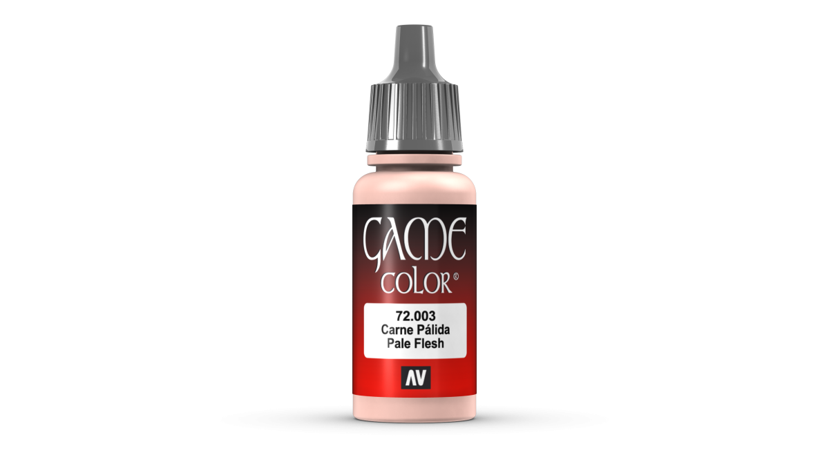 Zdjęcie dodatkowe produktu Vallejo 72003 Pale Flesh Game Color Farba