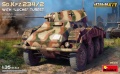 Zdjęcie główne produktu Sd.kfz.234/2 With luchs Turret. Interior Kit 1:35 MiniArt 35416