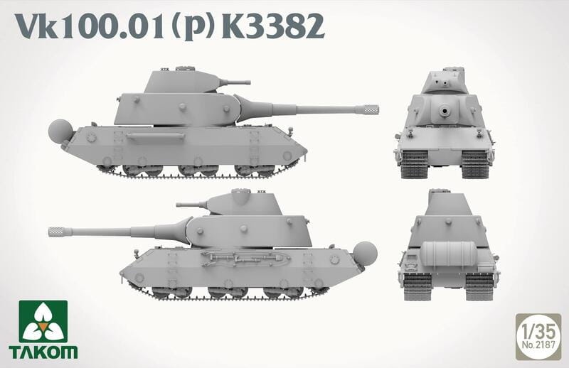 Zdjęcie dodatkowe produktu VK 100.01 (P) K3382 1:35 Takom 2187