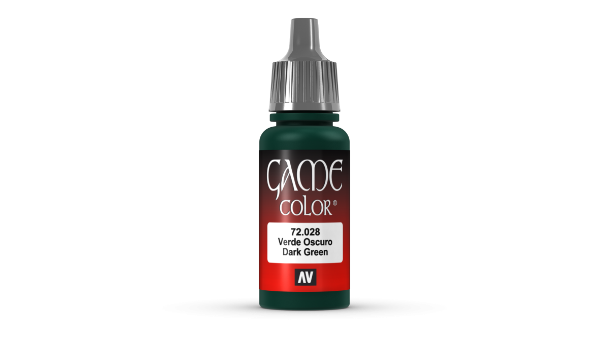 Zdjęcie dodatkowe produktu Vallejo 72028 Dark Green Game Color Farba