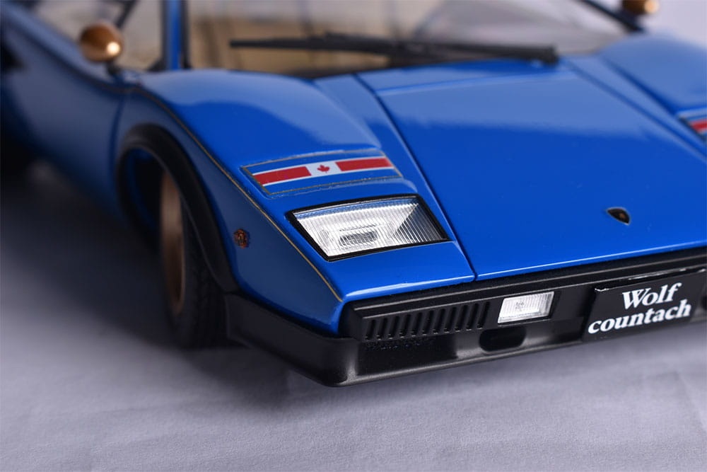 Zdjęcie dodatkowe produktu Lamborghini Countach WOLF Ver.2 '76 1:24 Aoshima 063835