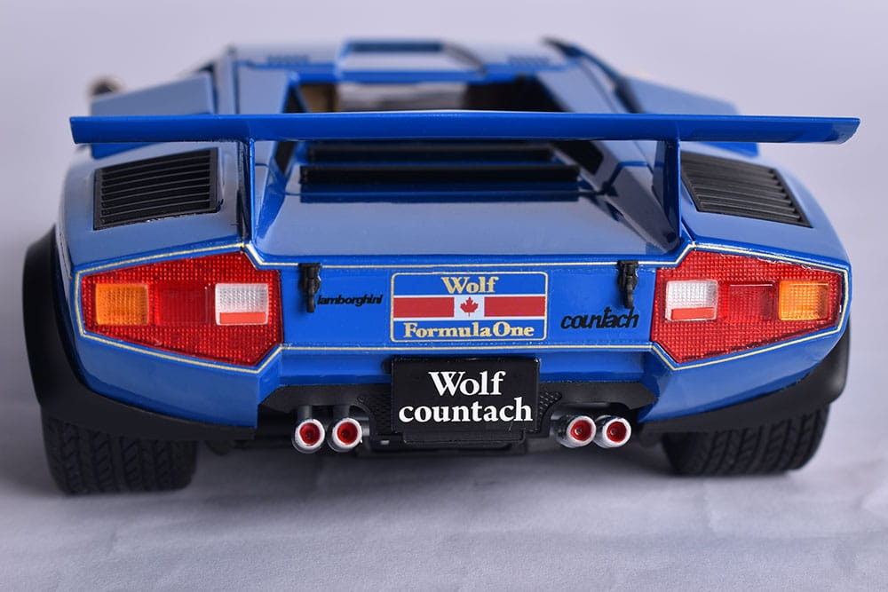 Zdjęcie dodatkowe produktu Lamborghini Countach WOLF Ver.2 '76 1:24 Aoshima 063835