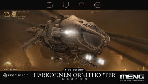 Dune Harkonnen Ornithopter 1:72 Meng DS009