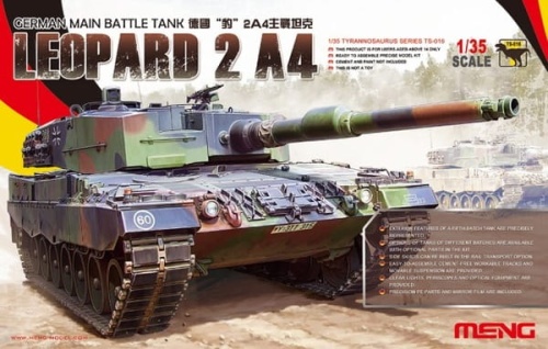 German Main Battle Tank Leopard 2 A4 1:35 Meng TS016