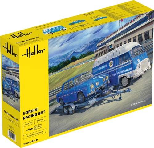 Gordini Racing Set 1:24 Heller 50328