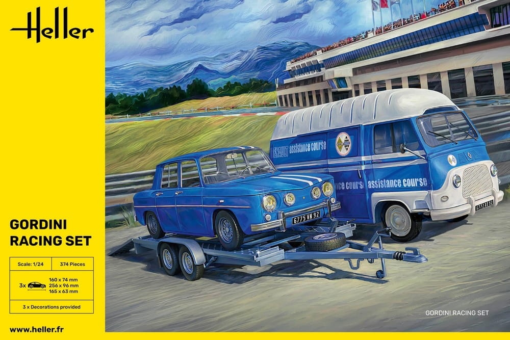 Zdjęcie dodatkowe produktu Gordini Racing Set 1:24 Heller 50328