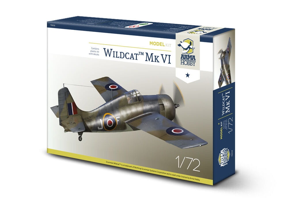 Zdjęcie główne produktu Wildcat Mk VI 1:72 Arma Hobby 70032