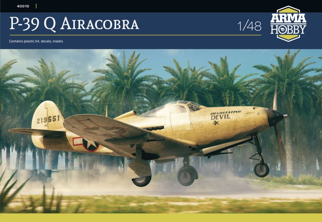 Zdjęcie dodatkowe produktu P-39Q Airacobra 1:48 Arma Hobby 40010