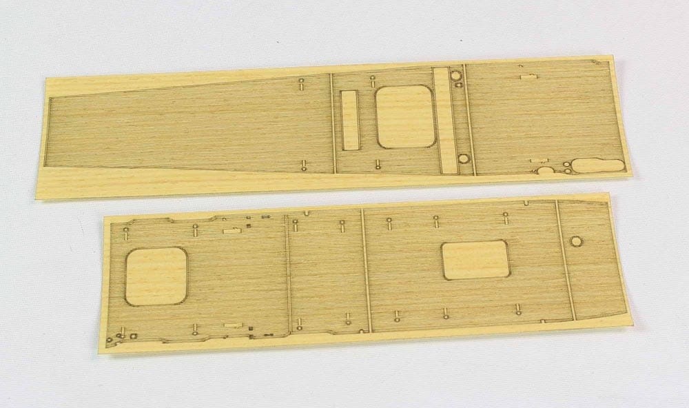Zdjęcie główne produktu Japanese Aircraft Carrier IJN Akagi Wood Deck 1:700 Hasegawa 72152