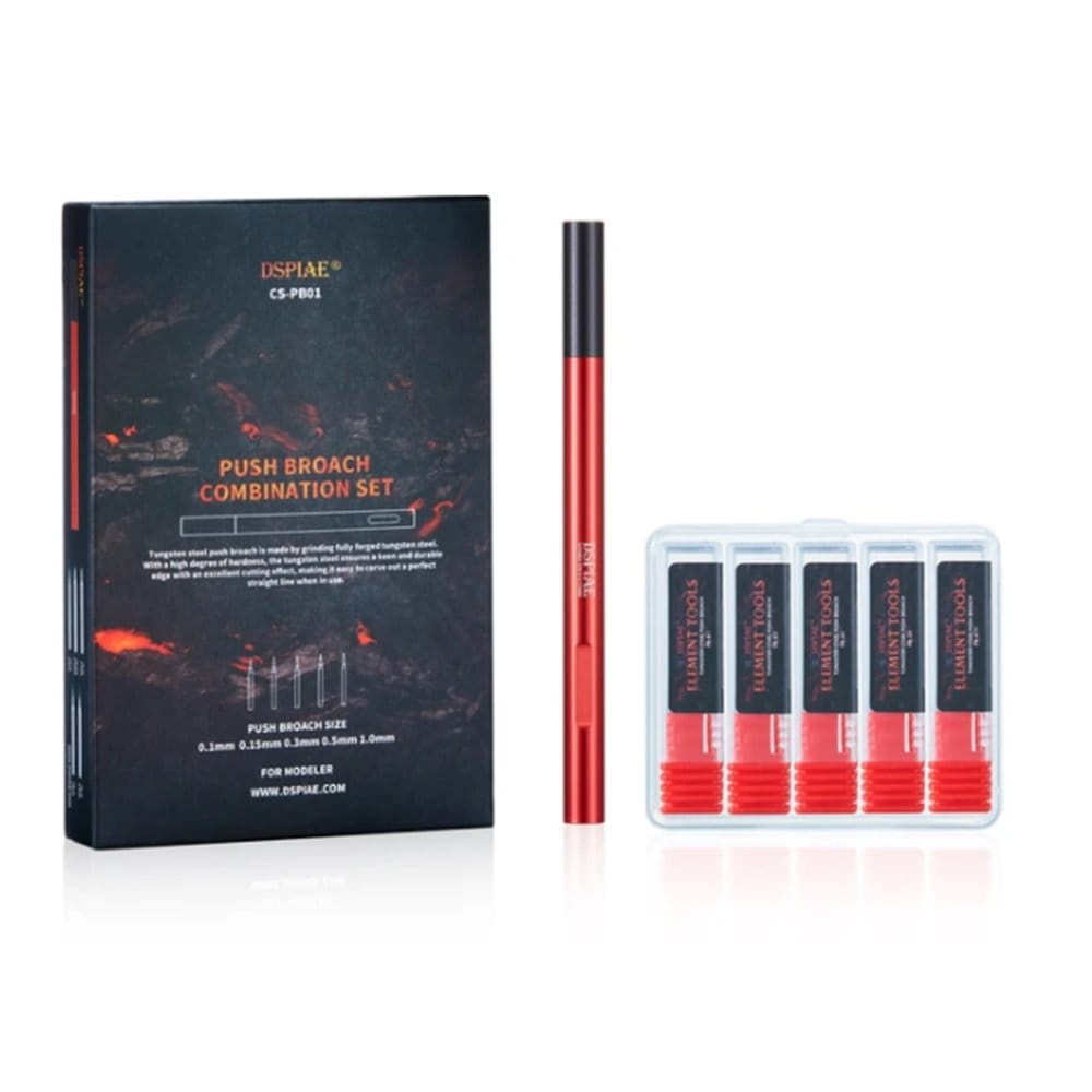 Zdjęcie główne produktu Push Broach Combination Set DSPIAE CS-PB01