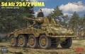 Zdjęcie główne produktu Sd.Kfz 234/2 Puma With Engine Parts 1:35 Rye Field Model 5110