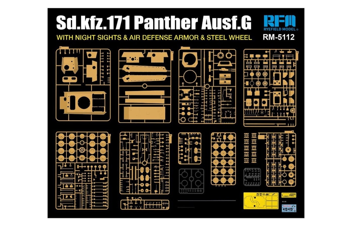 Zdjęcie dodatkowe produktu Sd.Kfz.171 Panther G 1:35 Rye Field Model 5112