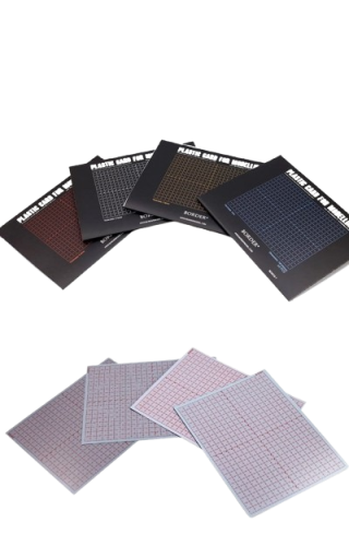 Plastic Card For Modelling 0,5mm (3 pcs.) Border Model BD0010-05