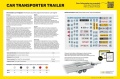 Zdjęcie dodatkowe produktu Car Transporter Trailer STARTER KIT 1:24 Heller 56774