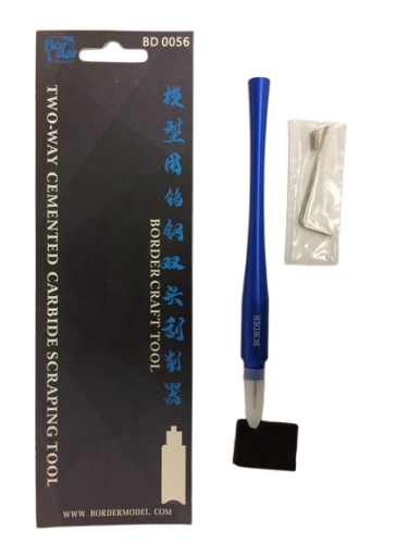 Multi-Purpose Model Knife (3 in 1) Blue Border Model BD0064
