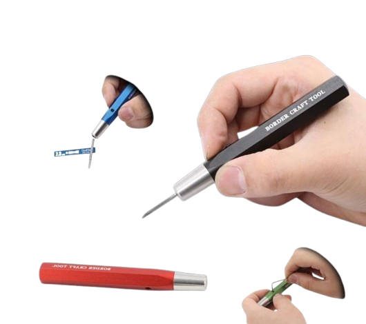 Zdjęcie dodatkowe produktu Metal Tool Handle (Blue) Border Model BD0033-B
