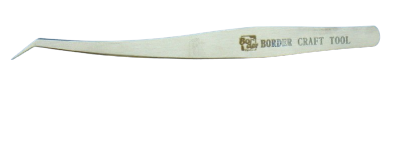 Zdjęcie dodatkowe produktu Curved Tip Model Tweezers Border Model BD0072-2